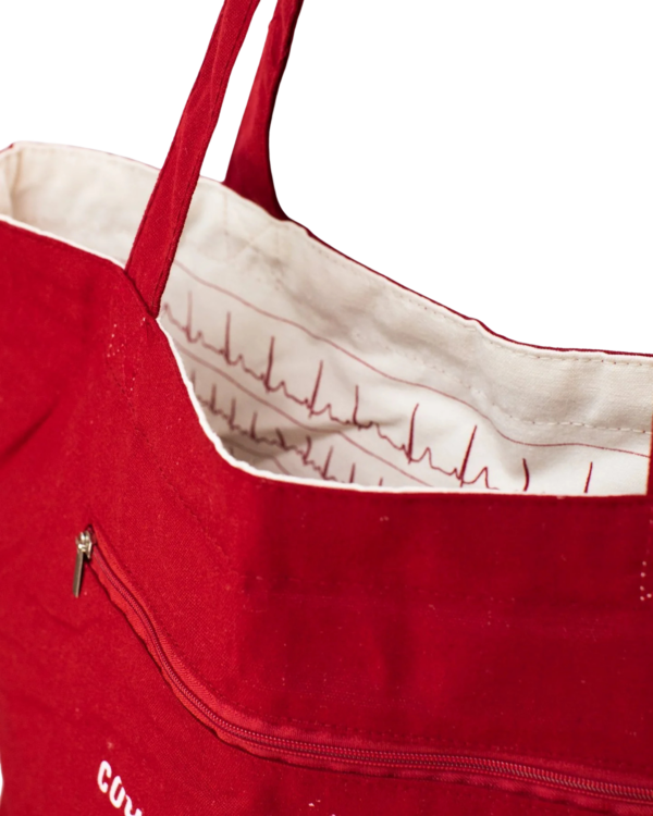 Kandekott SÜDAMELÖÖGID/ Tote-bag HEARTBEAT - Image 2