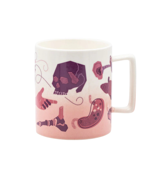 Keraamiline retrokruus ANATOOMIA/ Ceramic retro mug ANATOMY - Image 2