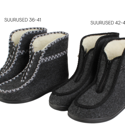Viltsaapad "Hüvasti, noorus!" / Felt boots "Bye-bye, youth!"