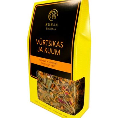 Ürditee "Vürtsikas ja kuum"/ Herbal Tea "Spicy and hot"