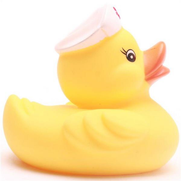 Kummist vannipart "Õde Ducky"/ Rubber Bath Duck “Nurse Ducky” - Image 5