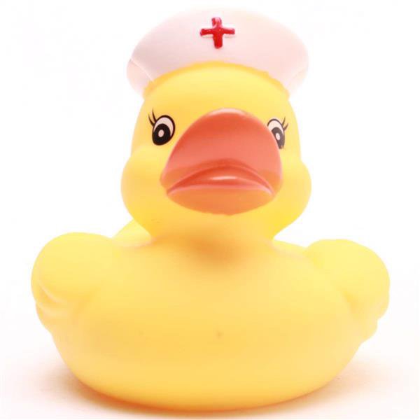 Kummist vannipart "Õde Ducky"/ Rubber Bath Duck “Nurse Ducky” - Image 4